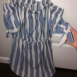 Off the shoulder dress